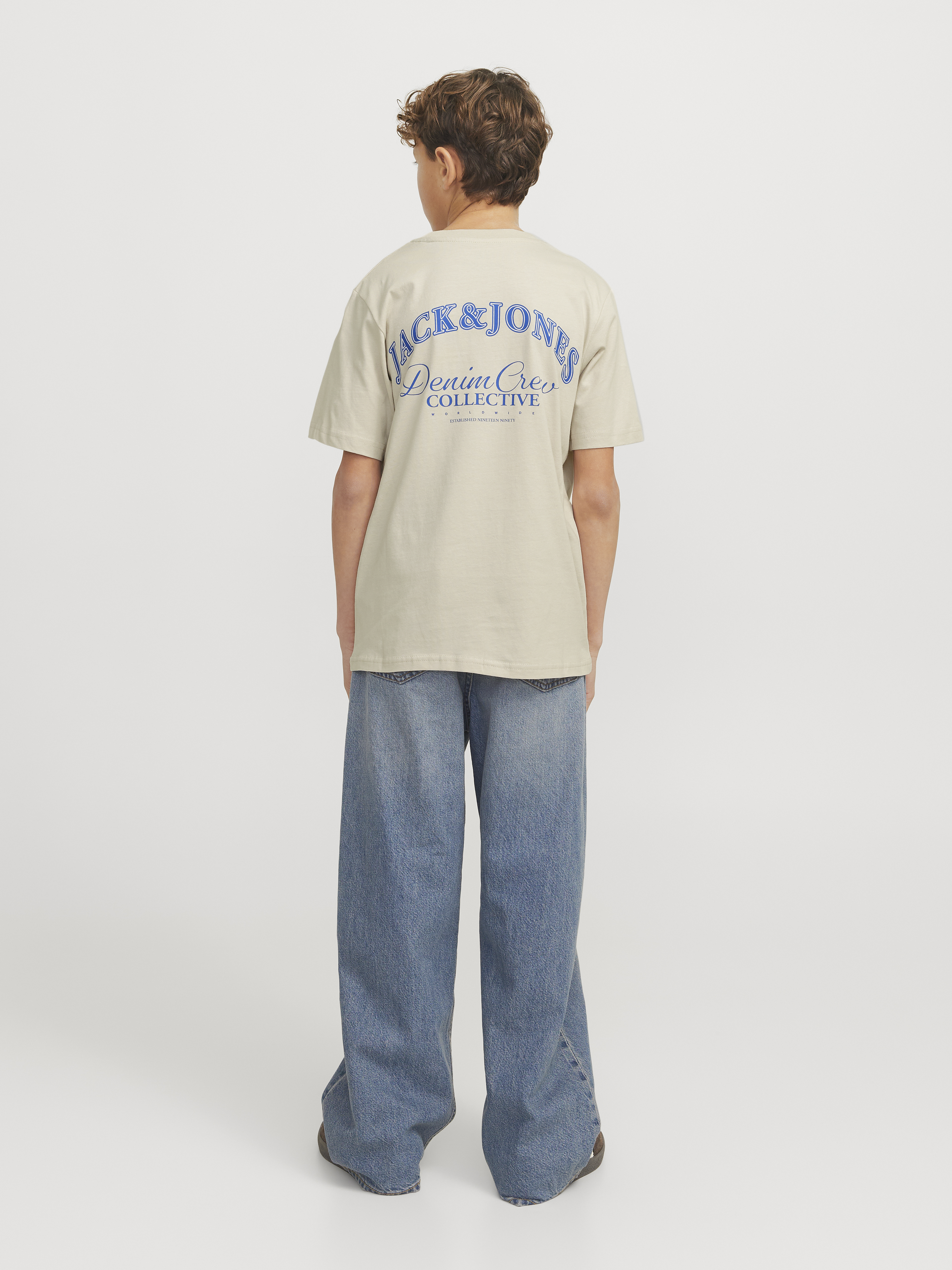 JACK&JONES - JJEBRANDES BACKP RELAXED TEE - 12269310