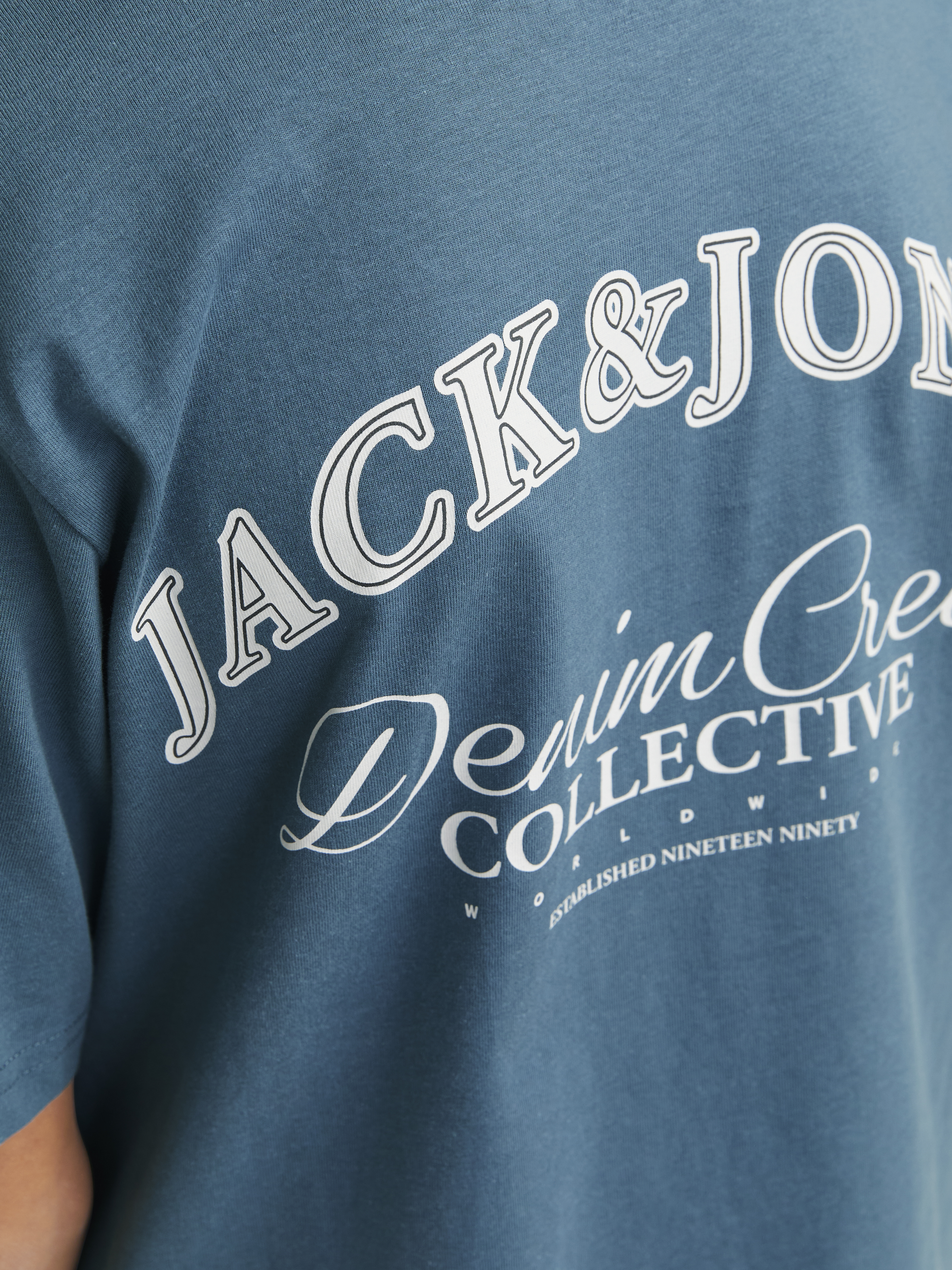 JACK&JONES - JJEBRANDES BACKP RELAXED TEE - 12269310