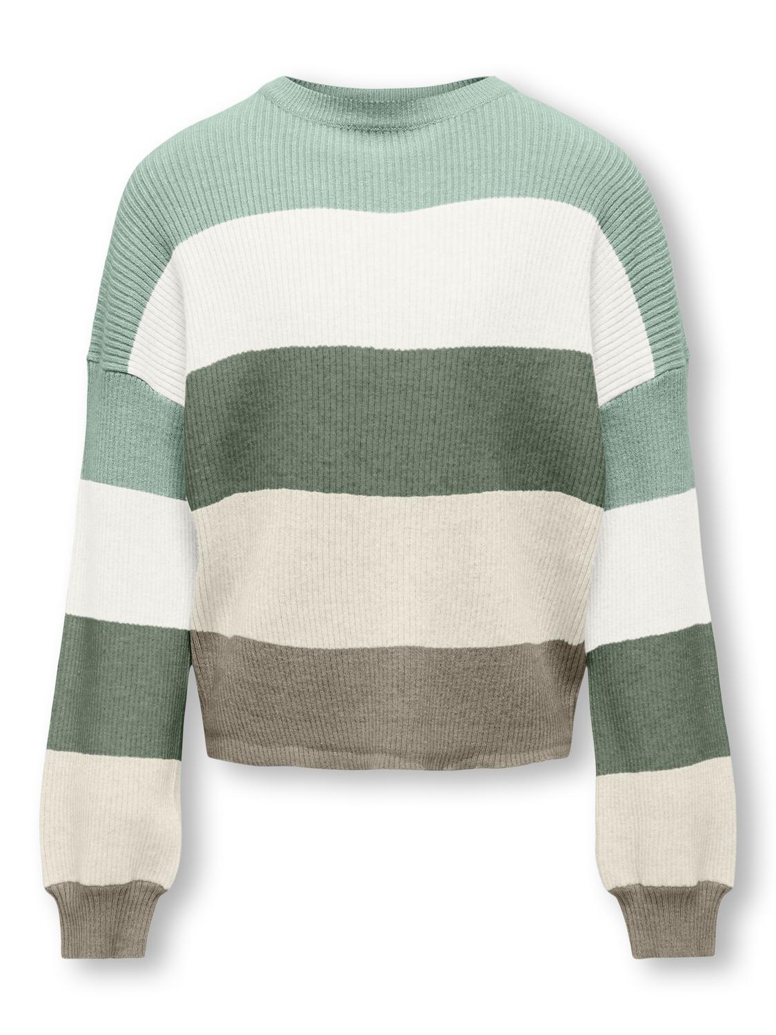 KIDS ONLY - KOGSANDY STRIPE PULLOVER KNIT - 15207169