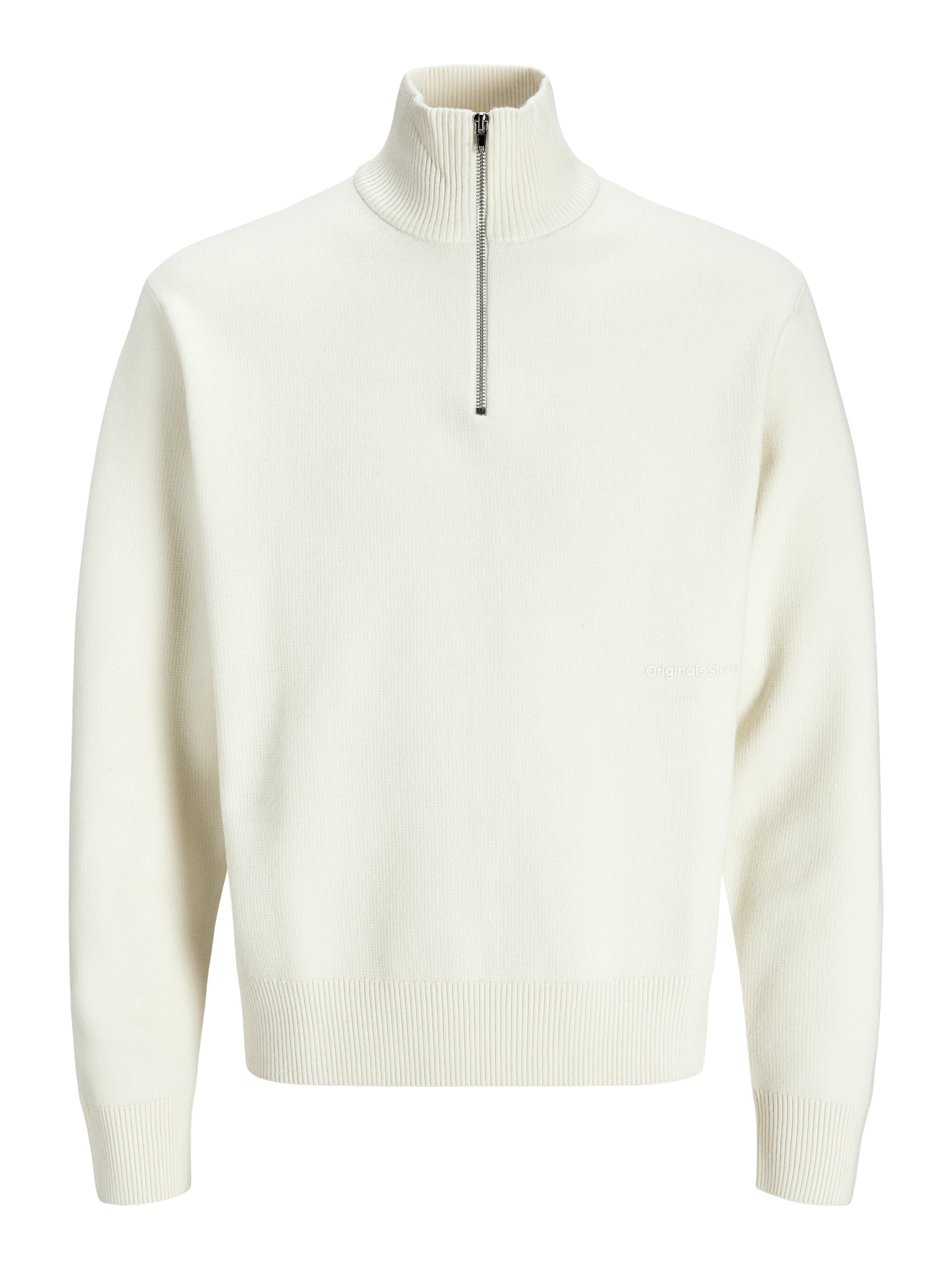 JACK&JONES - JORVESTERBRO KNIT HALF ZIP - 12267502