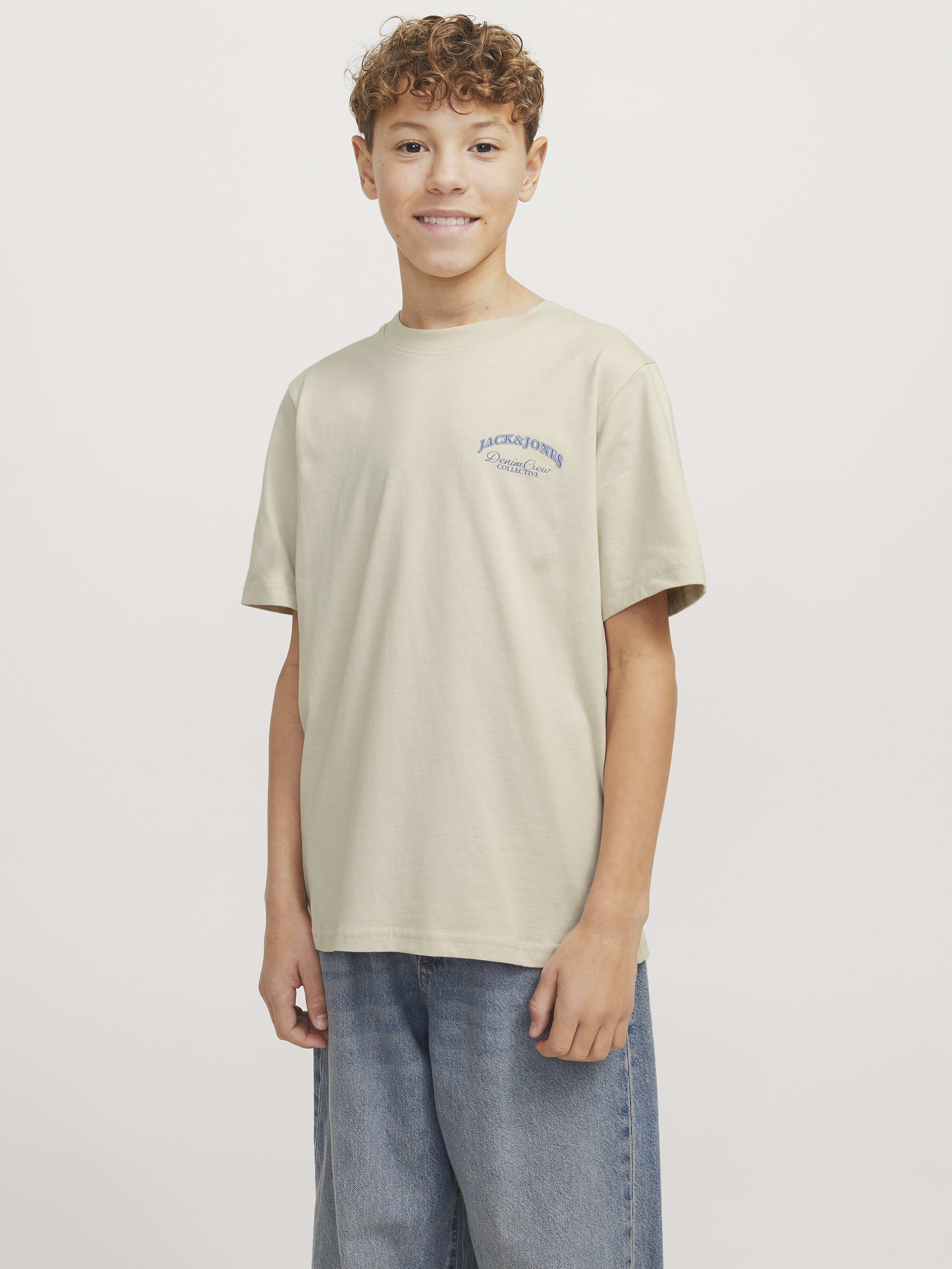 JACK&JONES - JJEBRANDES BACKP RELAXED TEE - 12269310