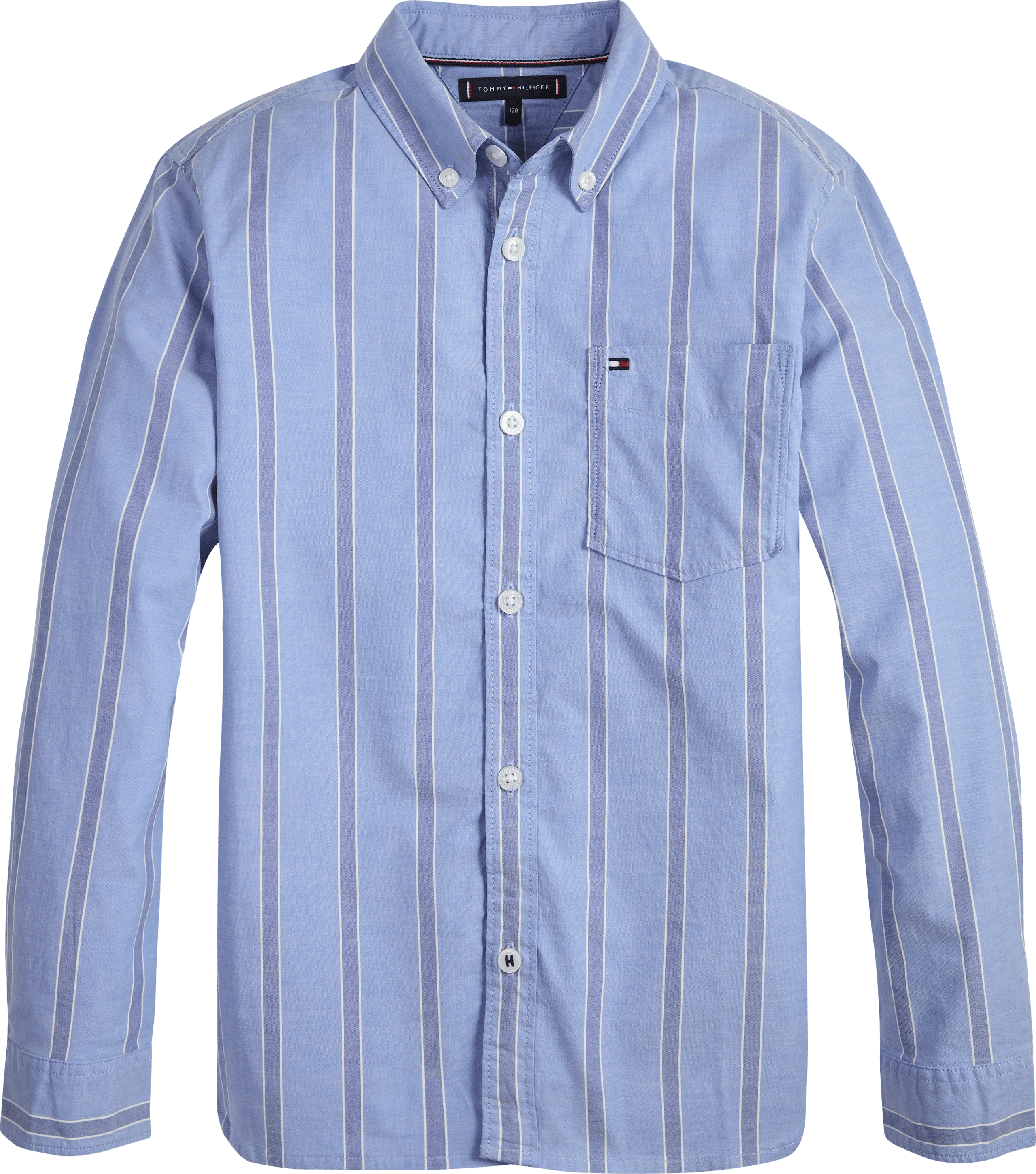 TOMMY HILFIGER - STRETCH OXFORD YARN SHIRT - KB0KB07857