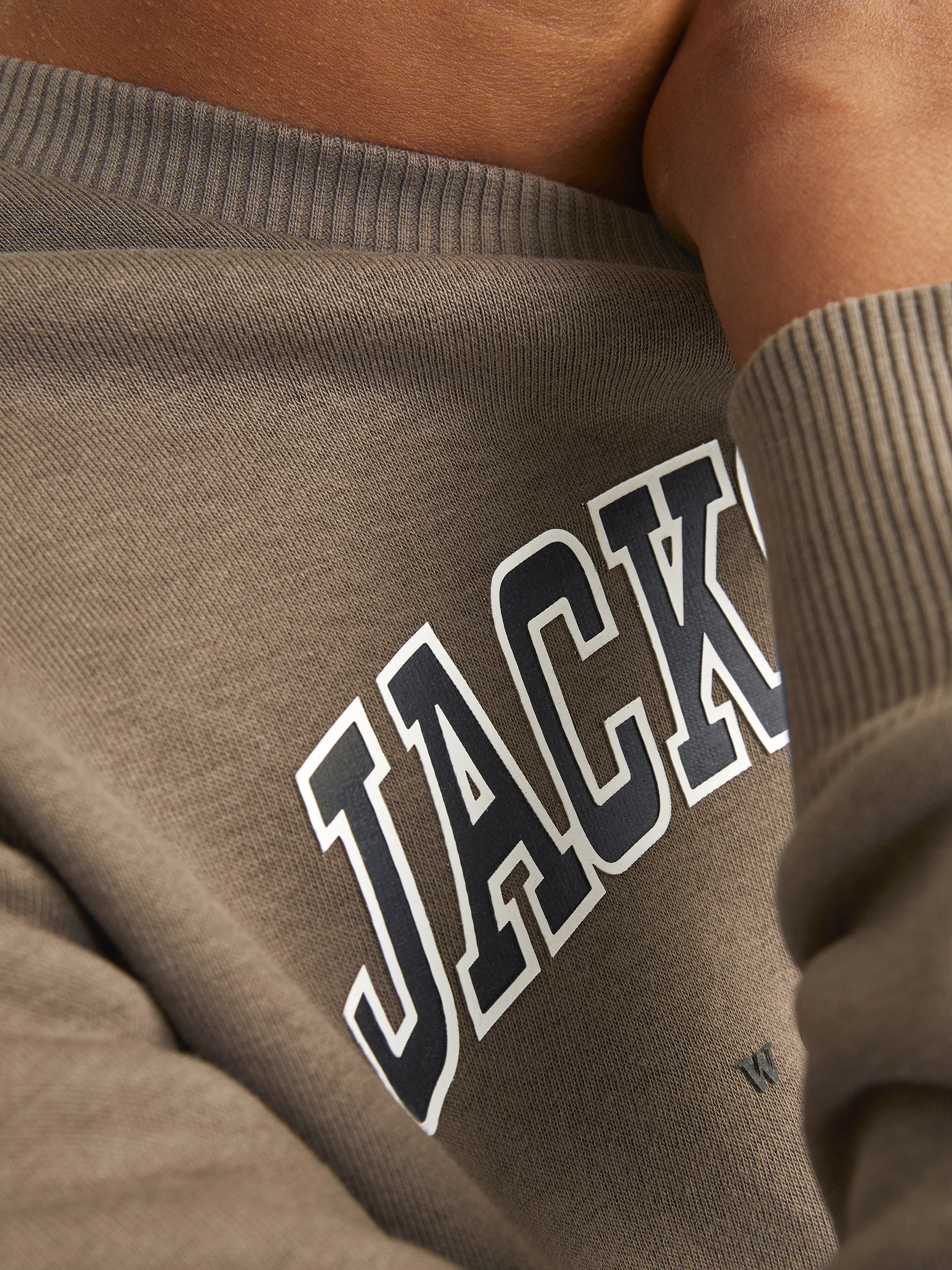 JACK&JONES - JJECALEB VARSITY SWEAT CREW - 12258967