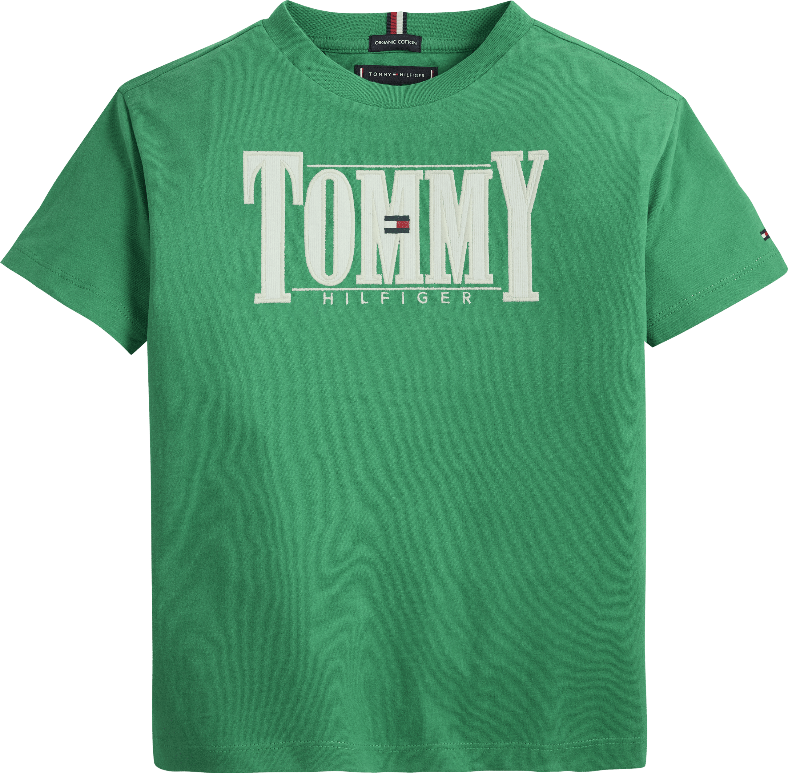 TOMMY HILFIGER KIDS - CORD APPLIQUE TEE S/S - KB0KB07790