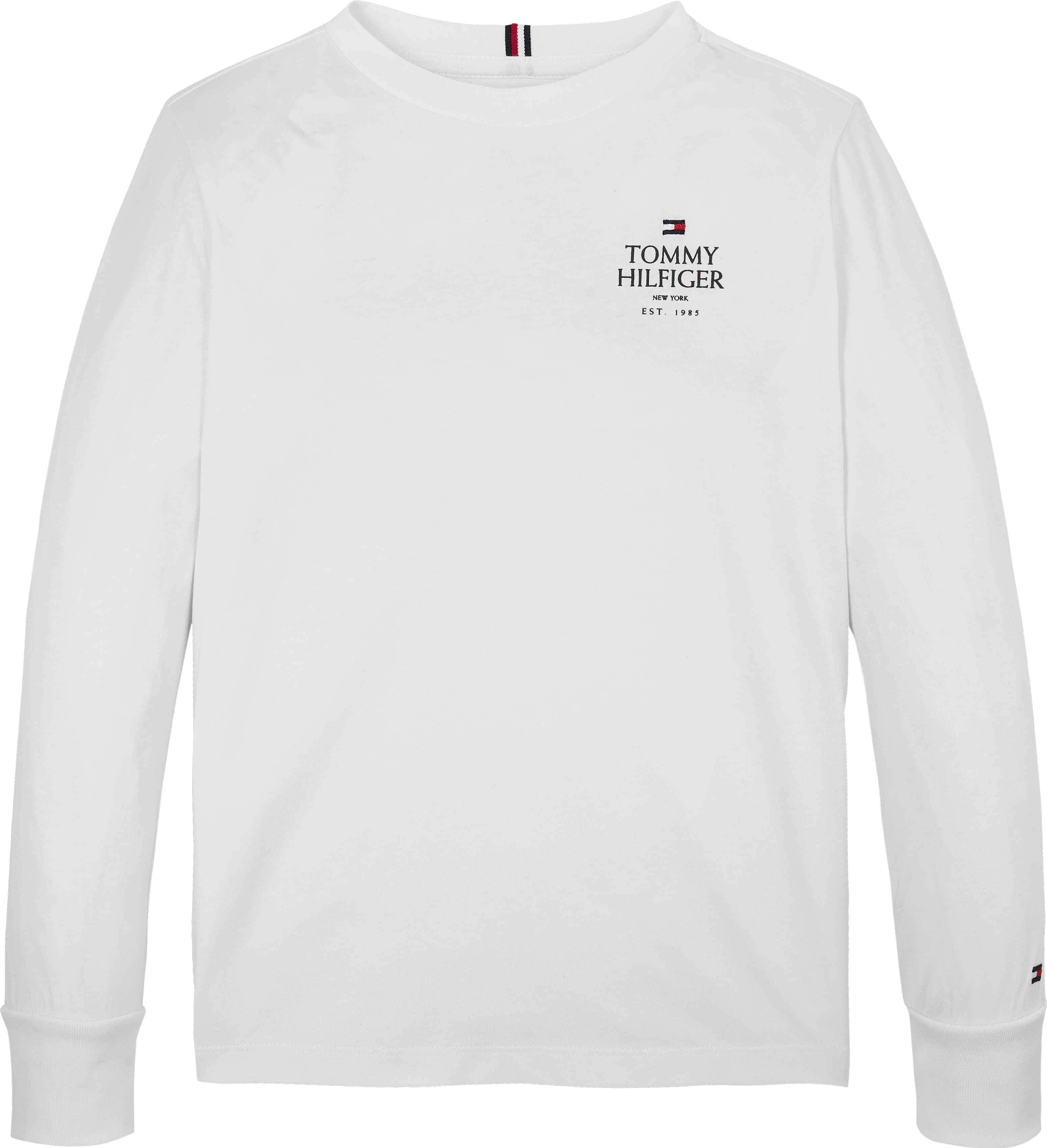 TOMMY HILFIGER - TH LOGO PUFF PRINT LS TEE - KB0KB09276YBS