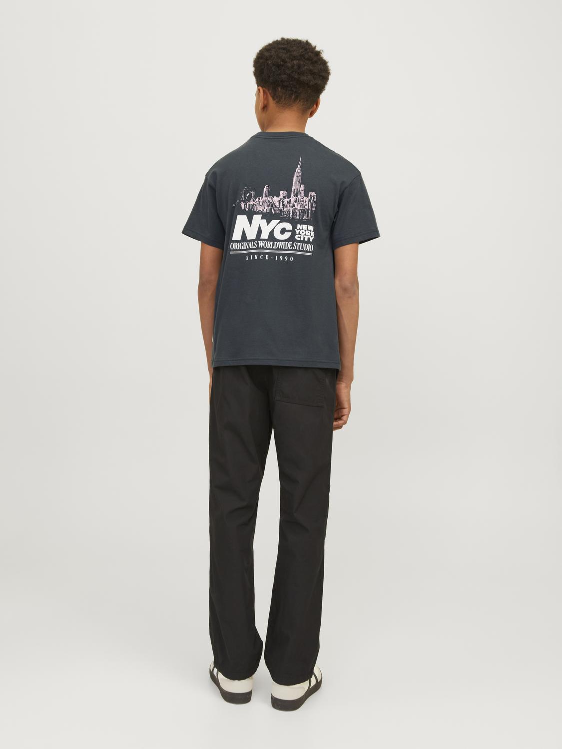 JACK&JONES - JORBRONX SQUARE TEE SS - 12263185