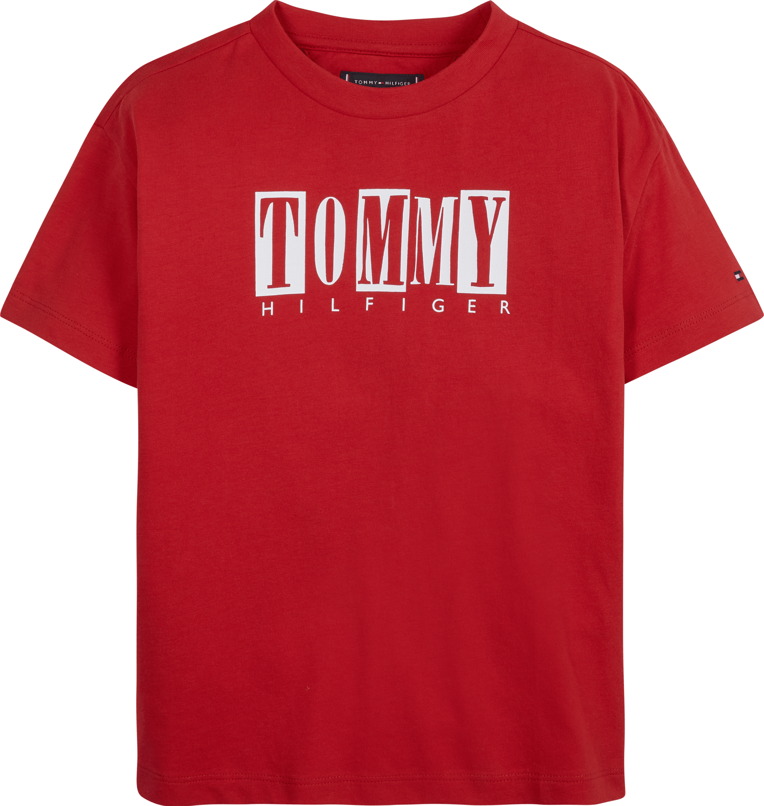TOMMY HILFIGER KIDS - SEASONAL TOMMY LOGO TEE SS - KB0KB08213