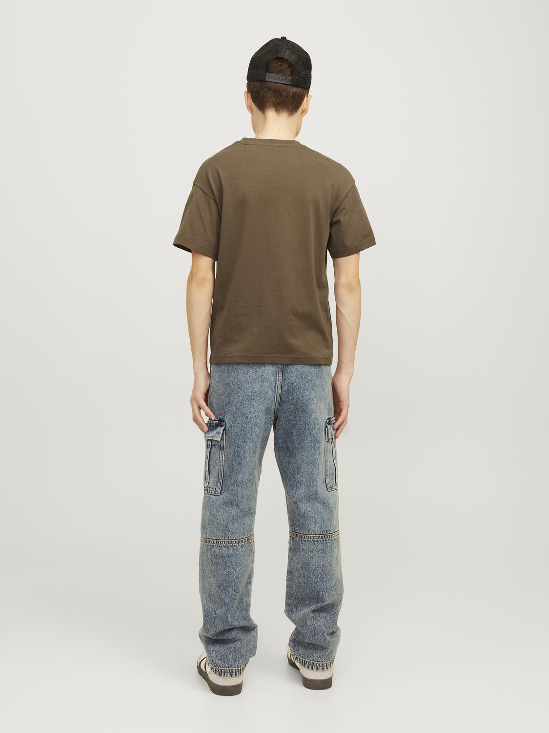 JACK&JONES - JJESTAR JJ TEE SS - 12237435