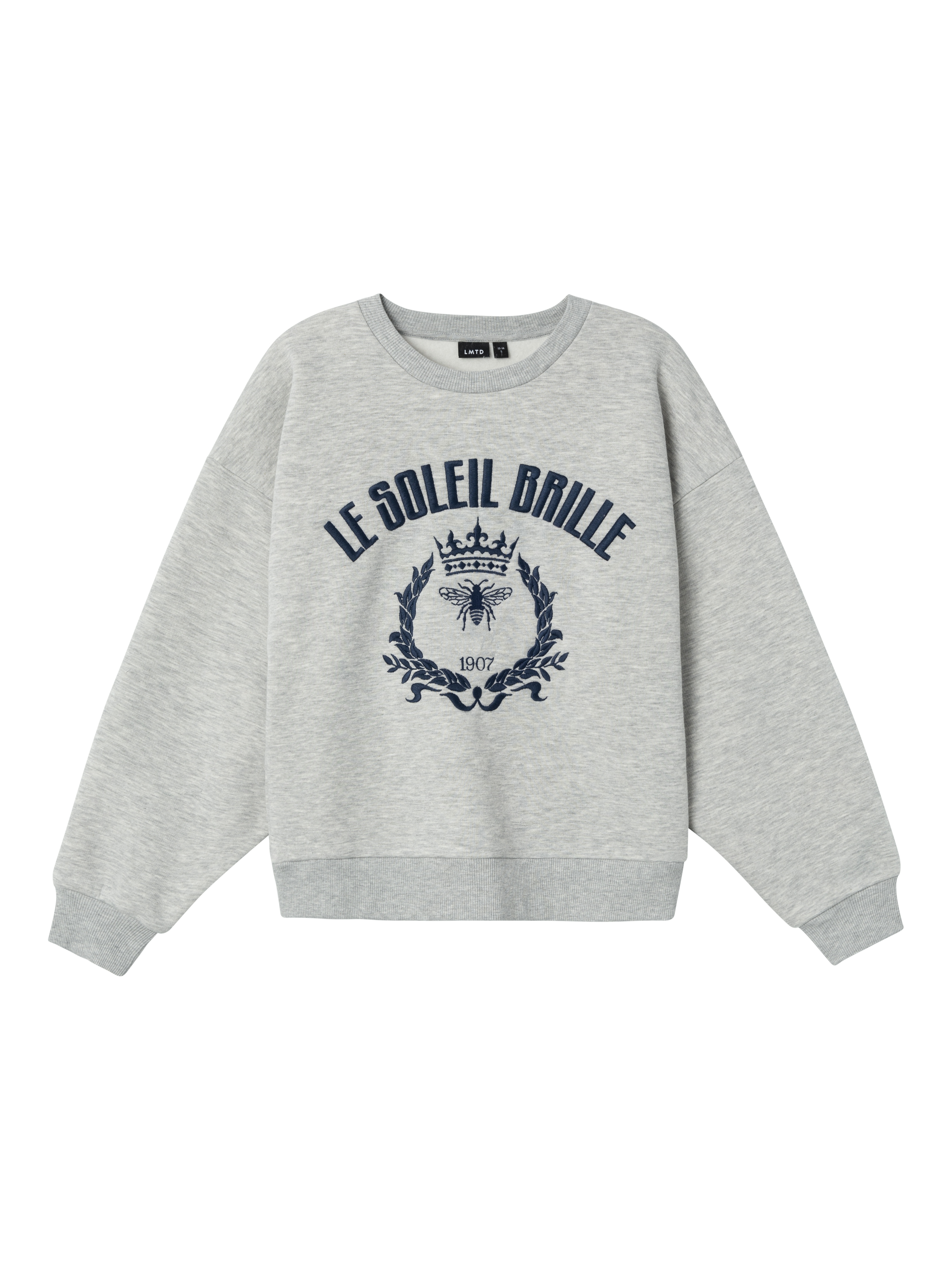 LMTD - NLFNOLEI LS BRU SHORT SWEAT - 13234604