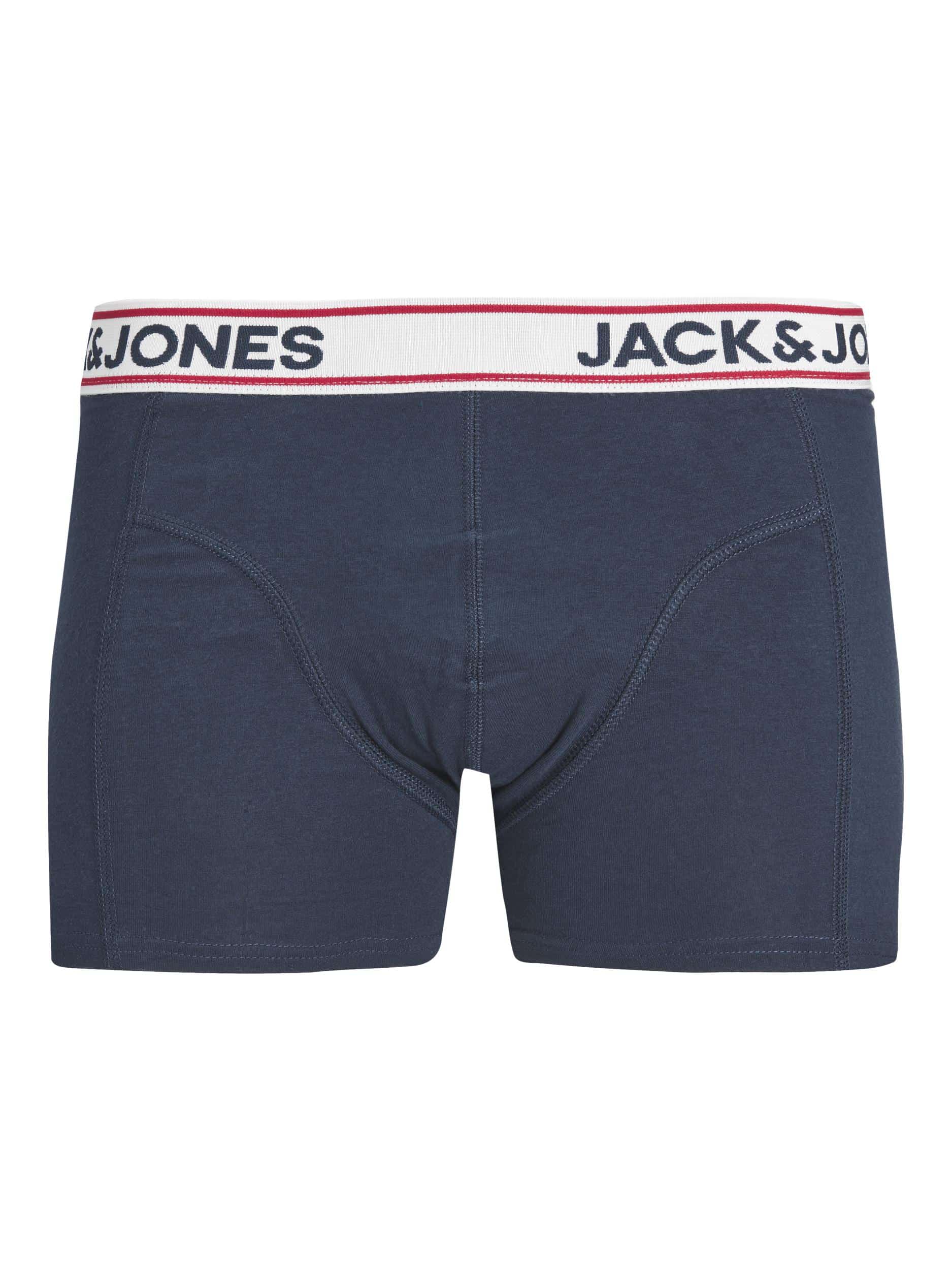 JACK&JONES - JACJAKE TRUNKS 3 PACK - 12236654