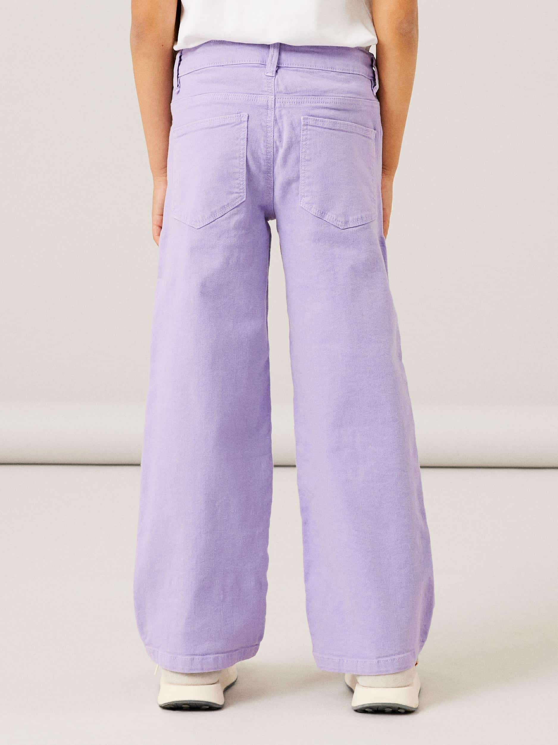 Name It - NKFROSE WIDE TWILL PANT - 13211632