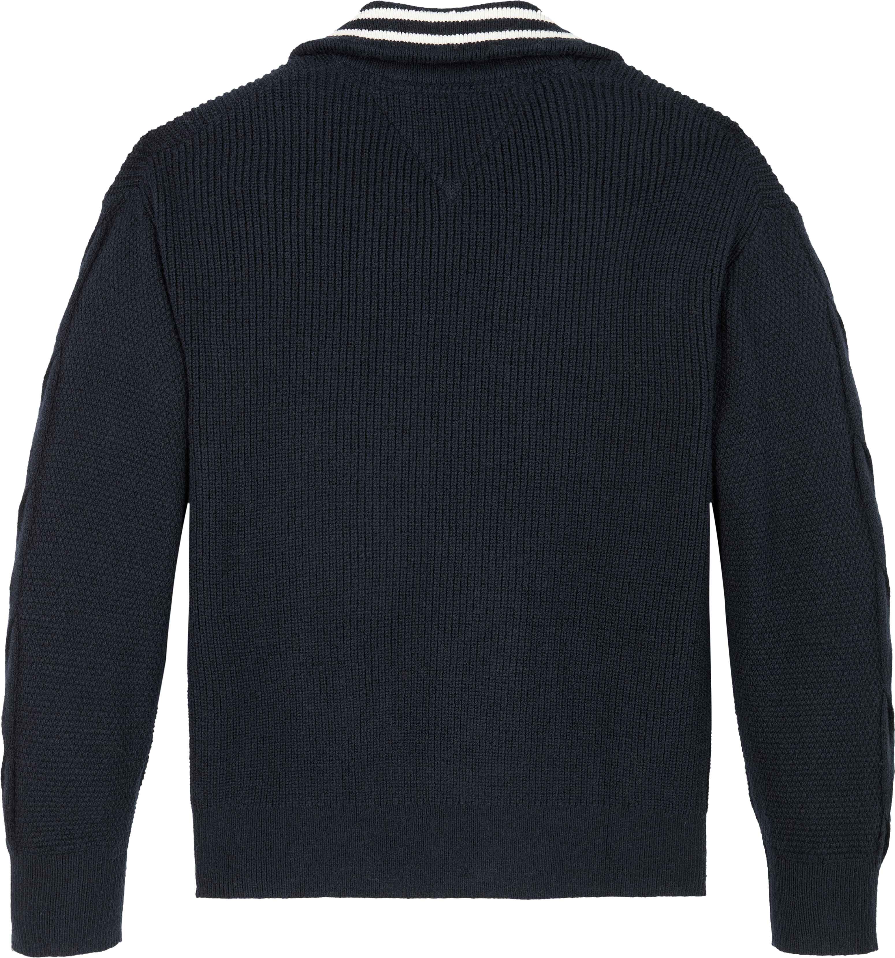 TOMMY HILFIGER - TURTLENECK HALF ZIP SWEATER - KB0KB09419DW5