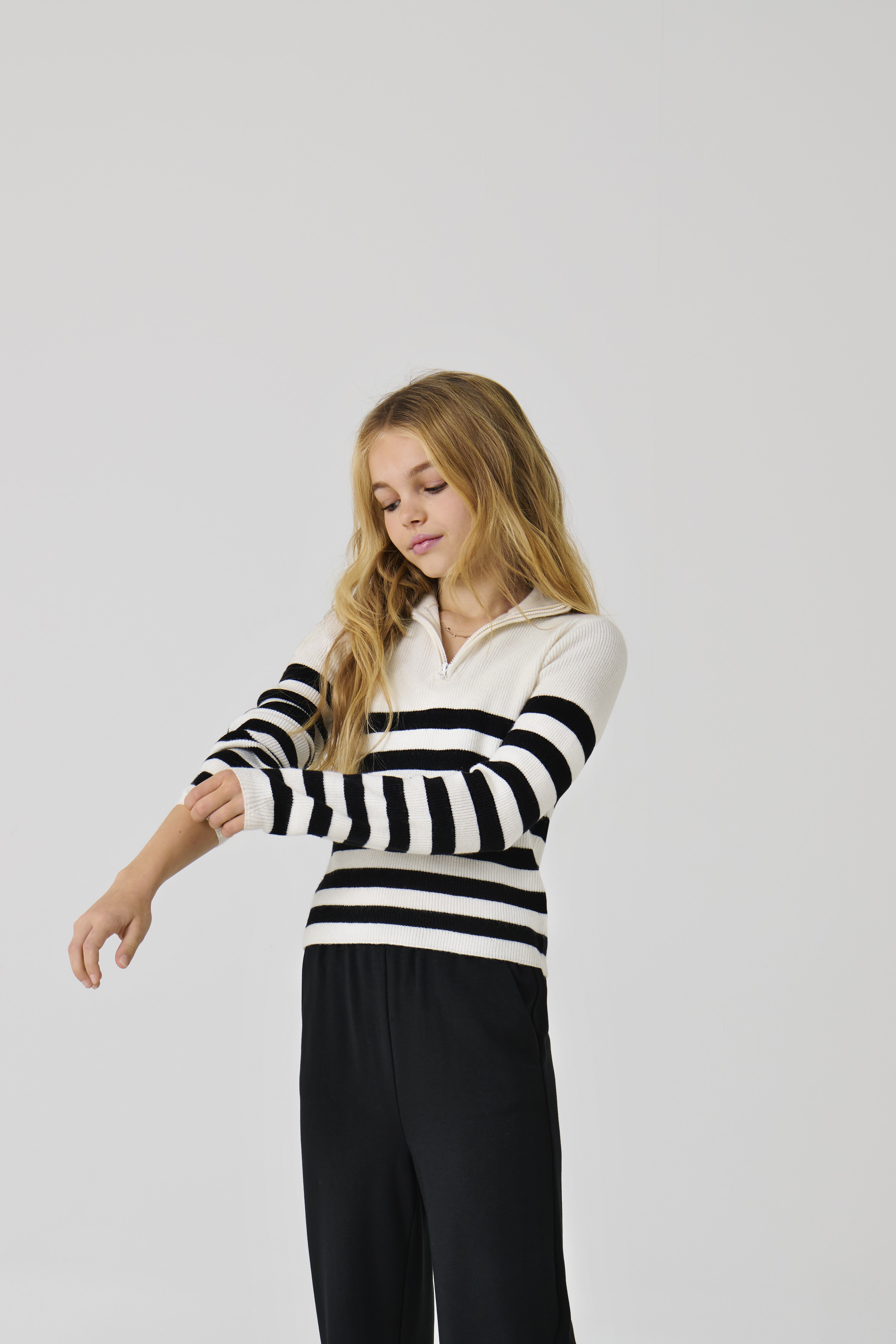 KIDS ONLY - KOGFRANCA HALF ZIP KNIT - 15326347