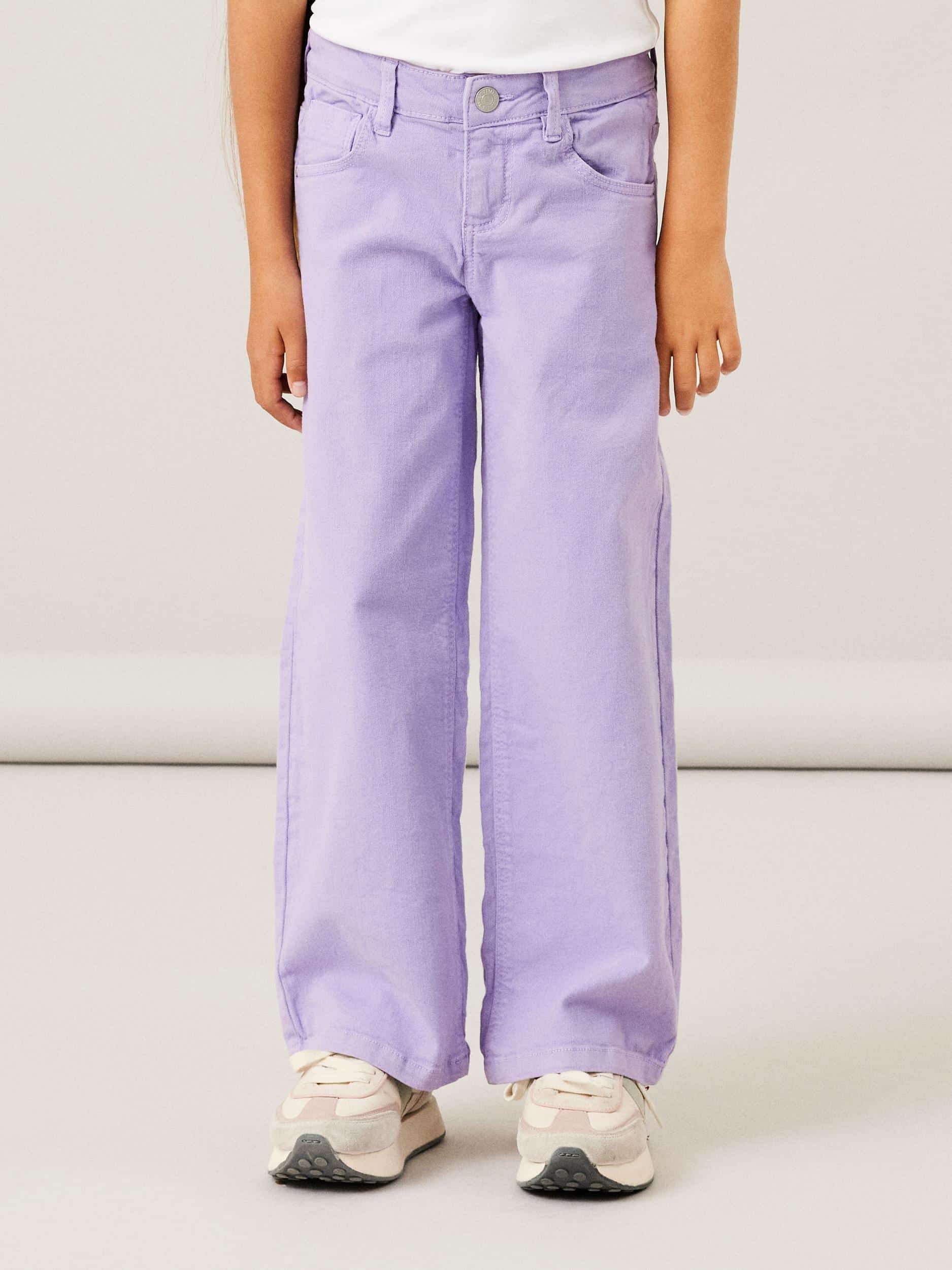 Name It - NKFROSE WIDE TWILL PANT - 13211632