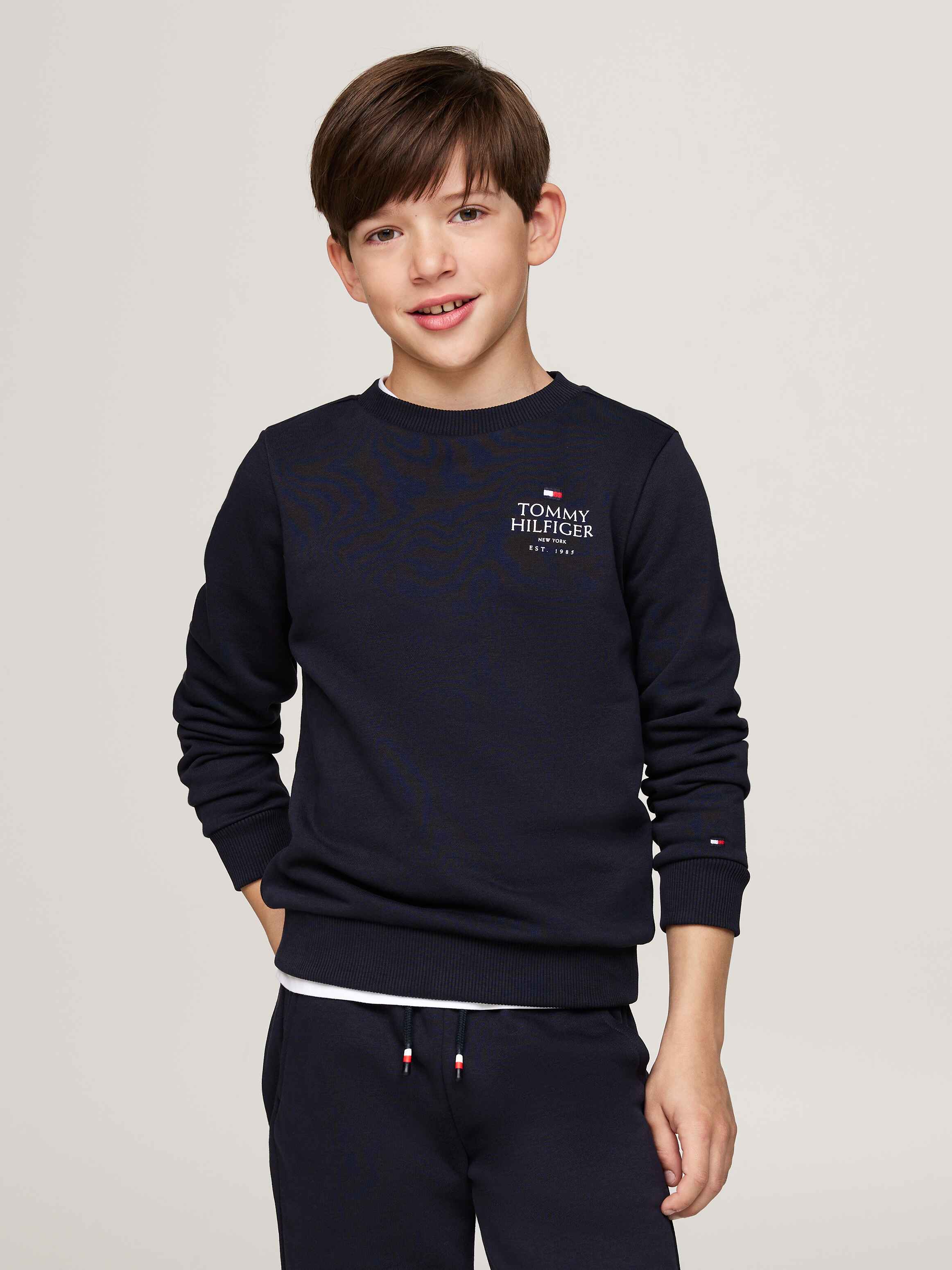 TOMMY HILFIGER - TH LOGO SWEATSHIRT - KB0KB09194DW5