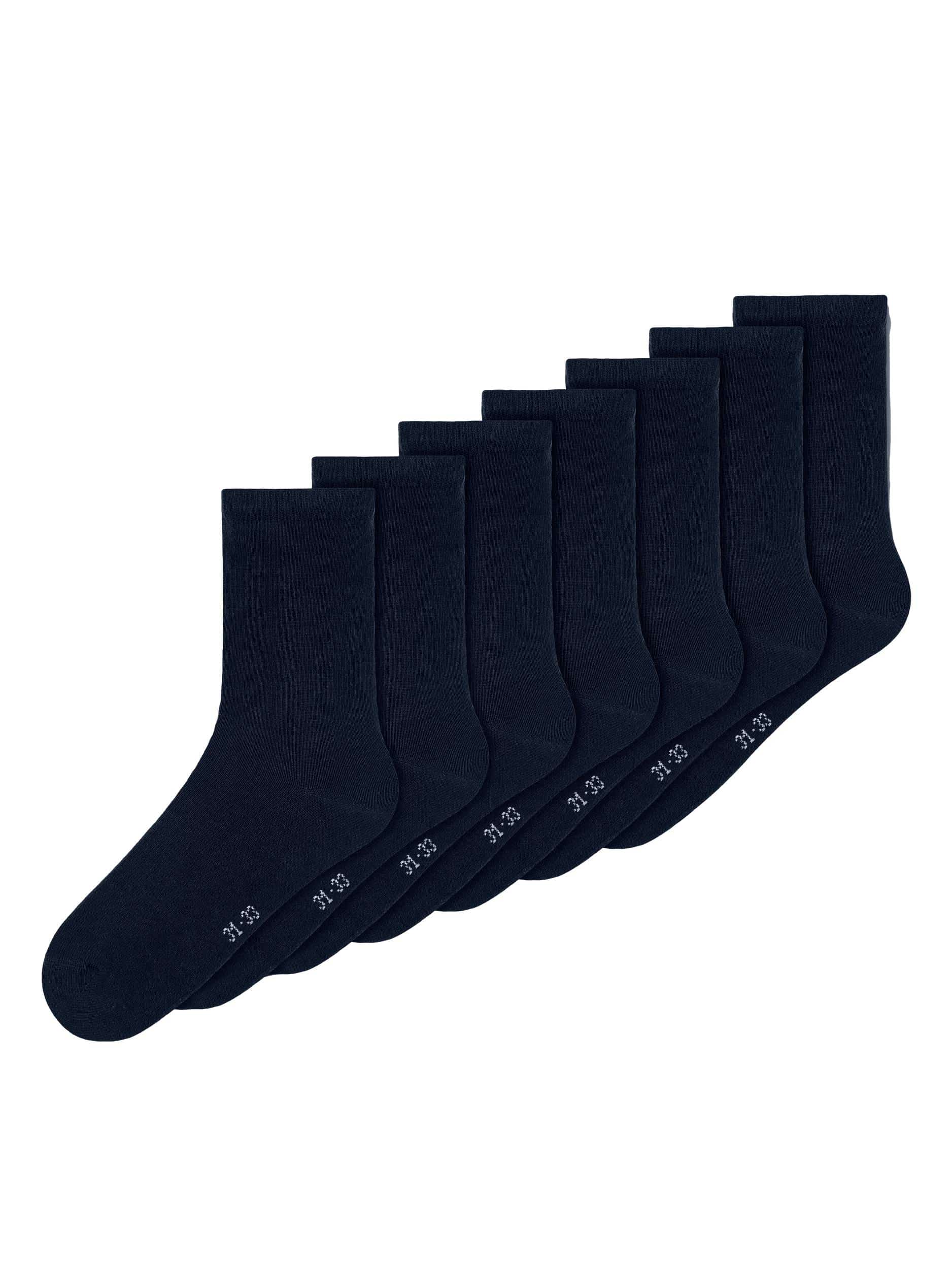 Name It - NKNSOCK 7 PK SOLID NOOS - 13205421