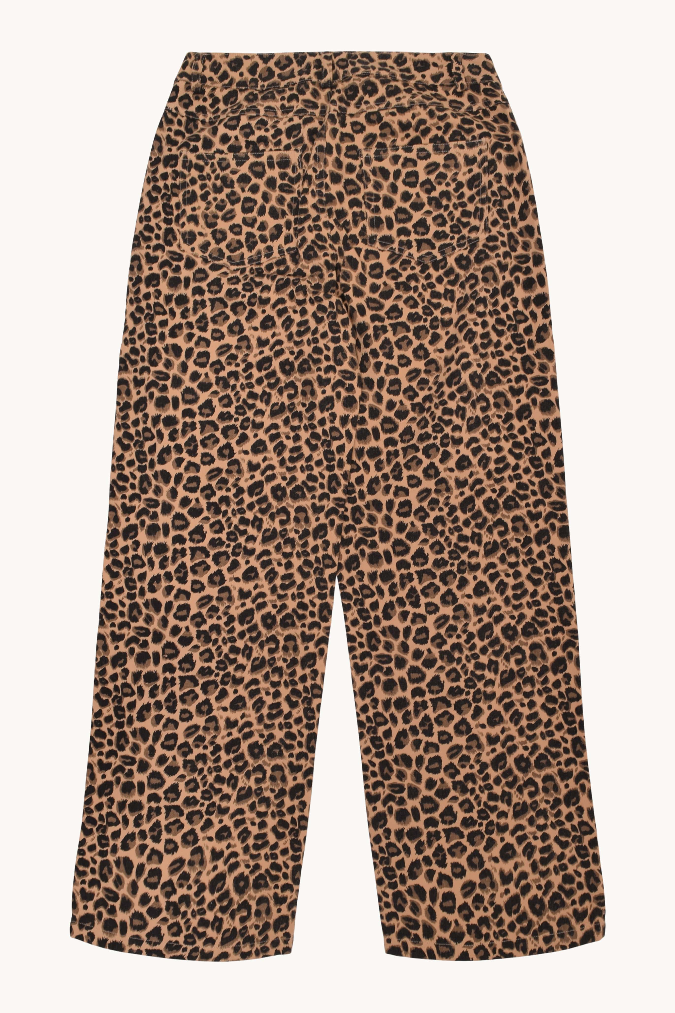 HOUNd - LEOPARD WIDE PANTS - 7240475